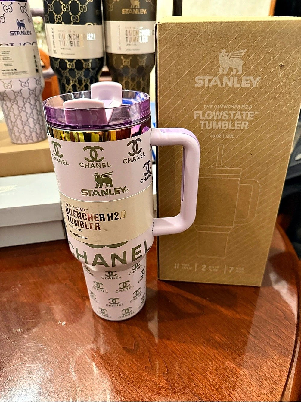 Stanley Quencher H2.0 FlowState Tumbler Purple Tumbler NWT